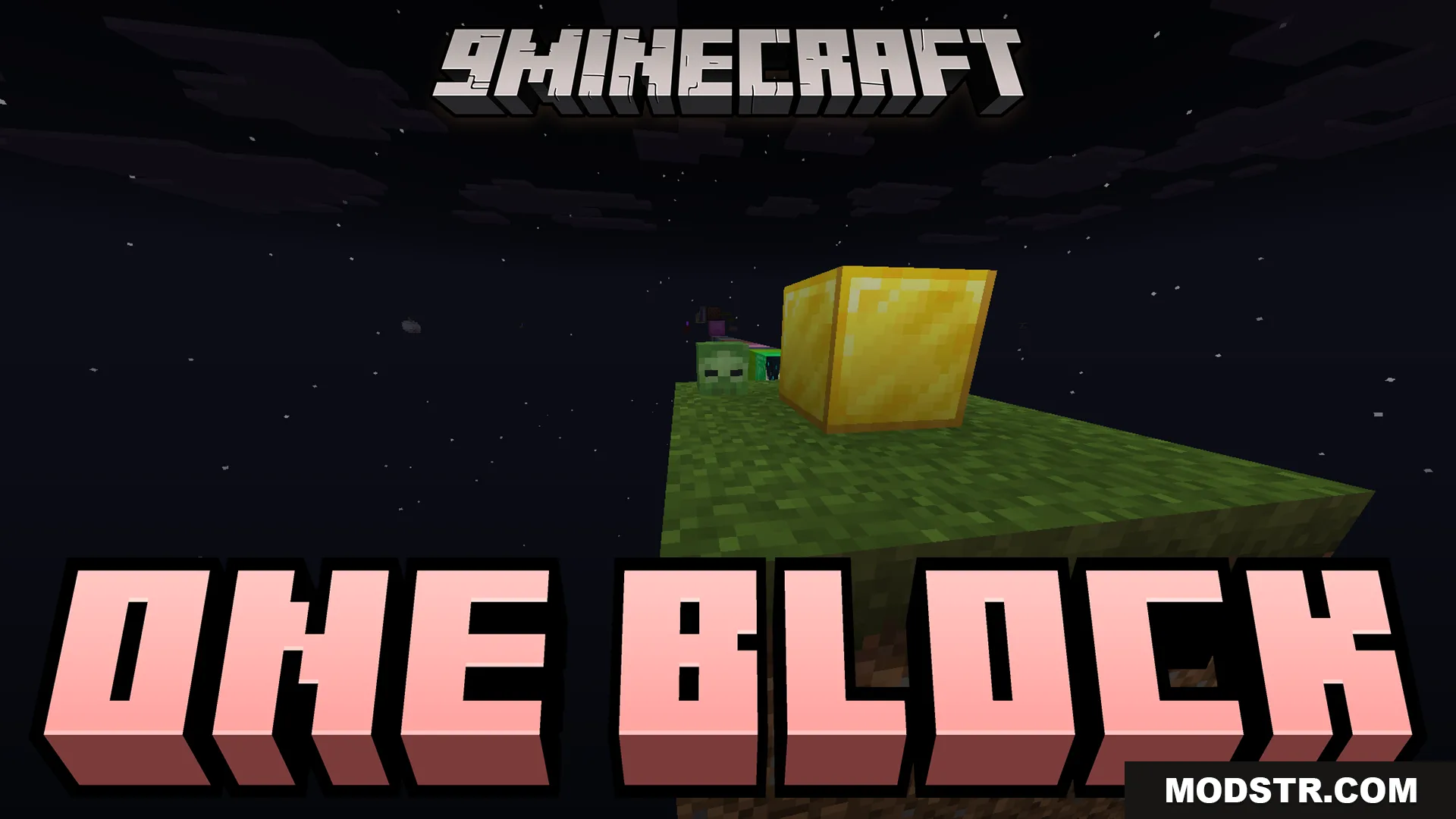 One Block Mcpower Edition Map (26.x, 1.21) – Build a Sky Empire From One Floating Block
