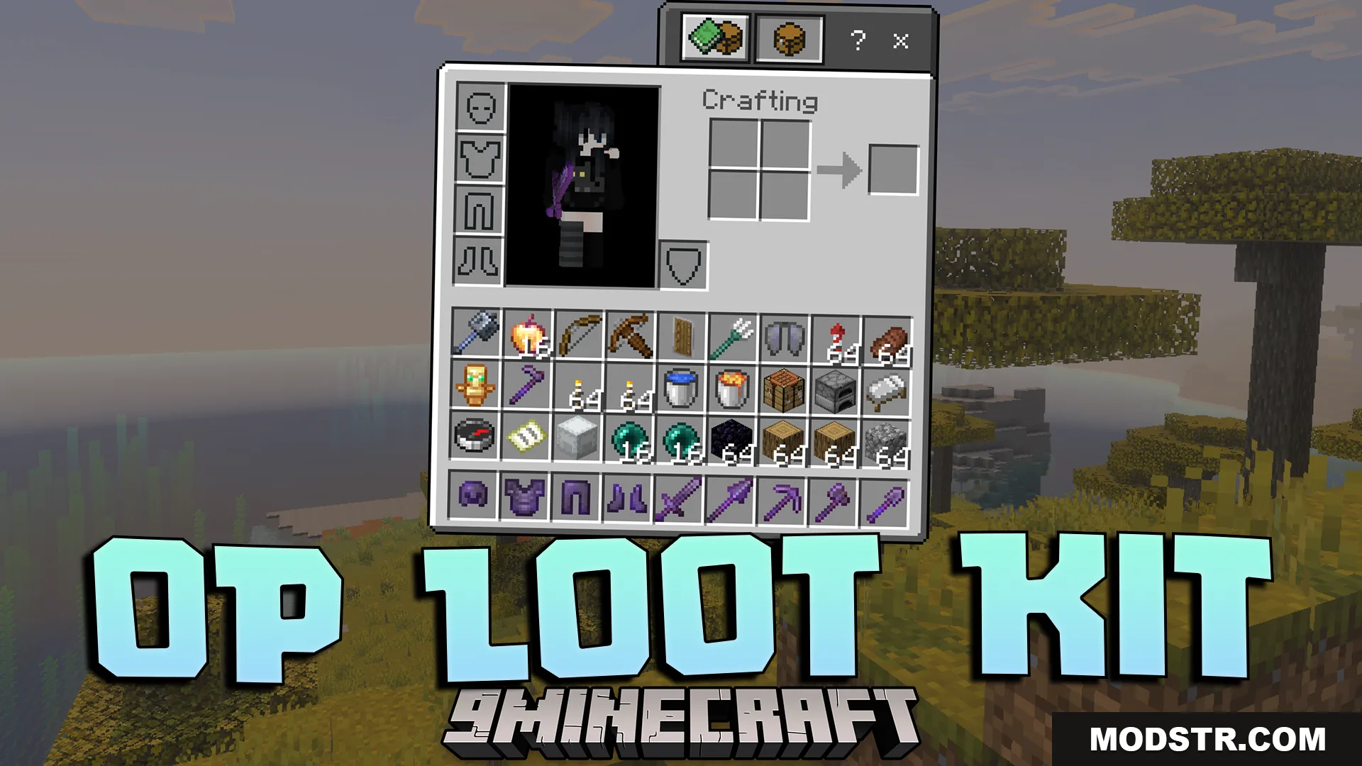 OP Loot Kit Addon (26.x, 1.21) – Skip The Grind With A Netherite Starter Pack cover art