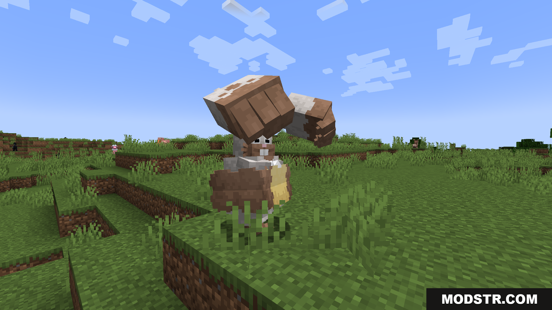 Original Pokemon Battle Music Resource Pack Screenshot 11 A large golem-like creature with powerful brown arms