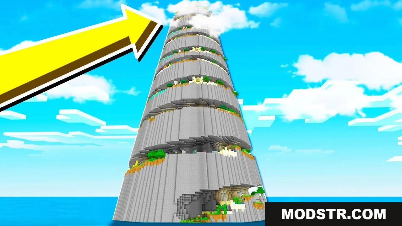 Parkour Spiral Map (1.26, 1.21) – MCPE/Bedrock