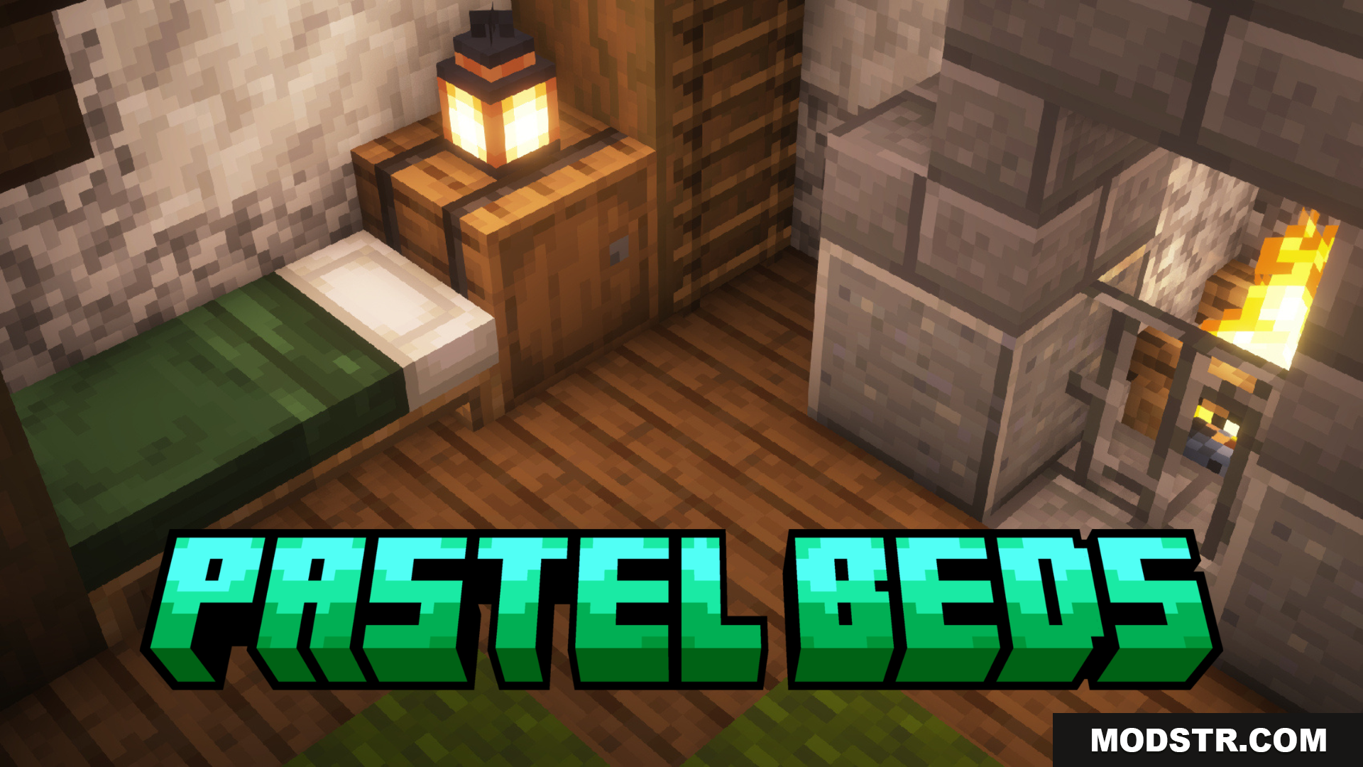 Pastel Beds Texture Pack (26.x, 1.21) – MCPE/Bedrock