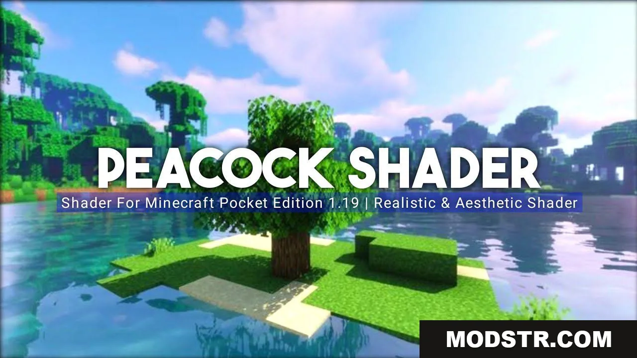 Peacock Shader (26.x, 1.19) – Aesthetic Shaders for Render Dragon