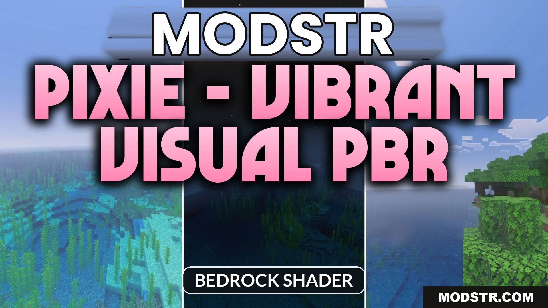 Pixie – Vibrant Visual PBR Shader (26.x) – Realistic 3D Depth and Colored Glow cover art