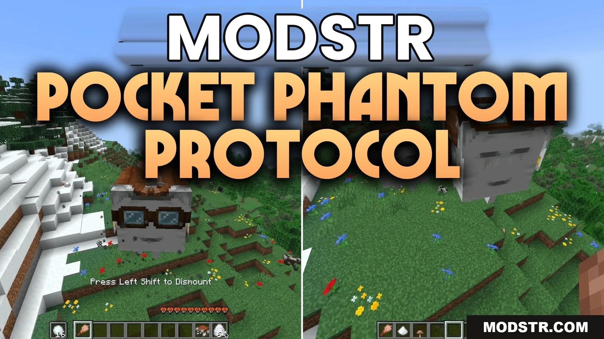 Pocket Phantom Protocol Data Pack (26.2, 1.21.11) – Fly and Command Your Pocket cover art
