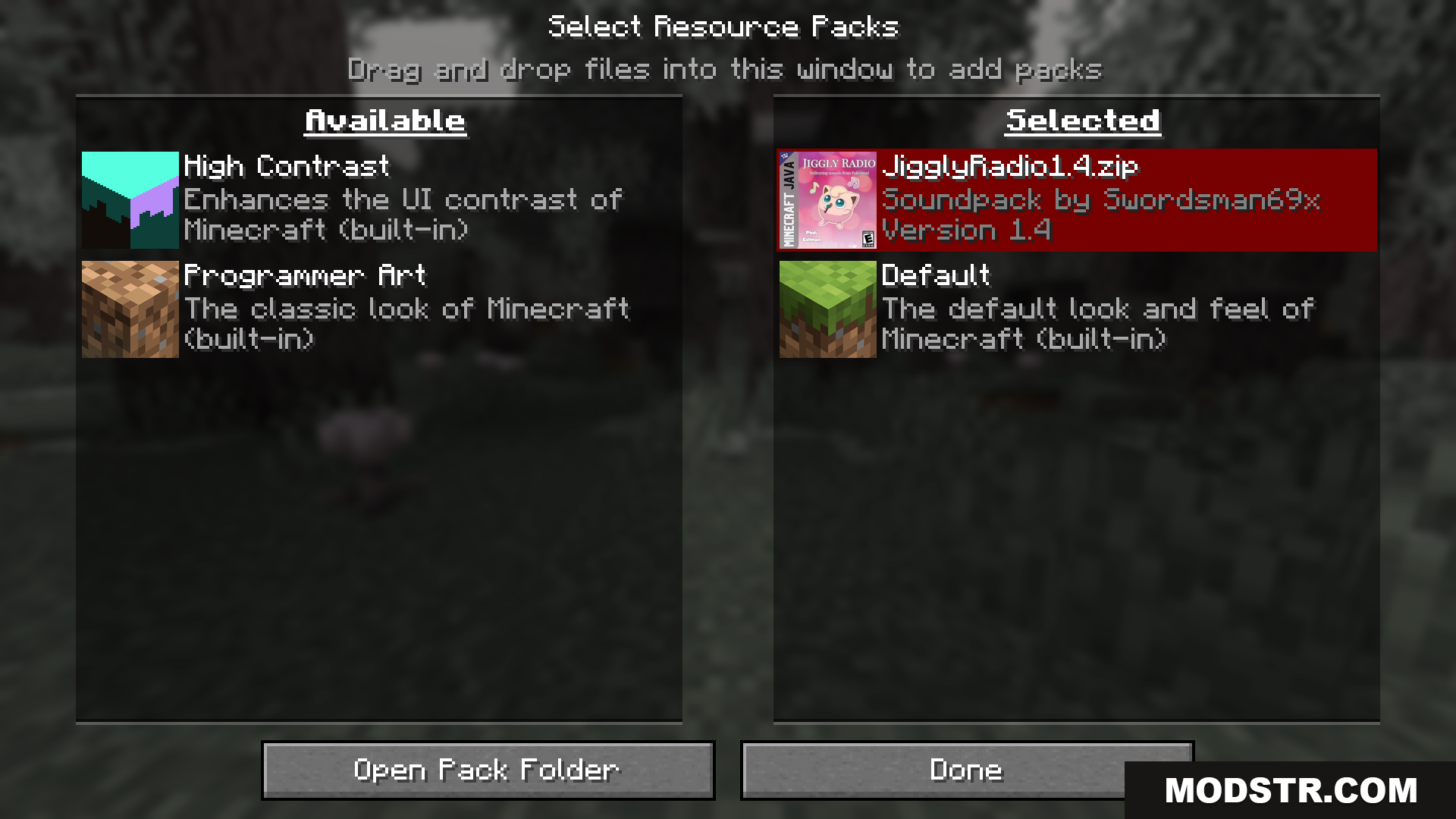 Puff Radio Resource Pack (1.21.11, 1.20.1) – Nostalgic Pokemon Melodies