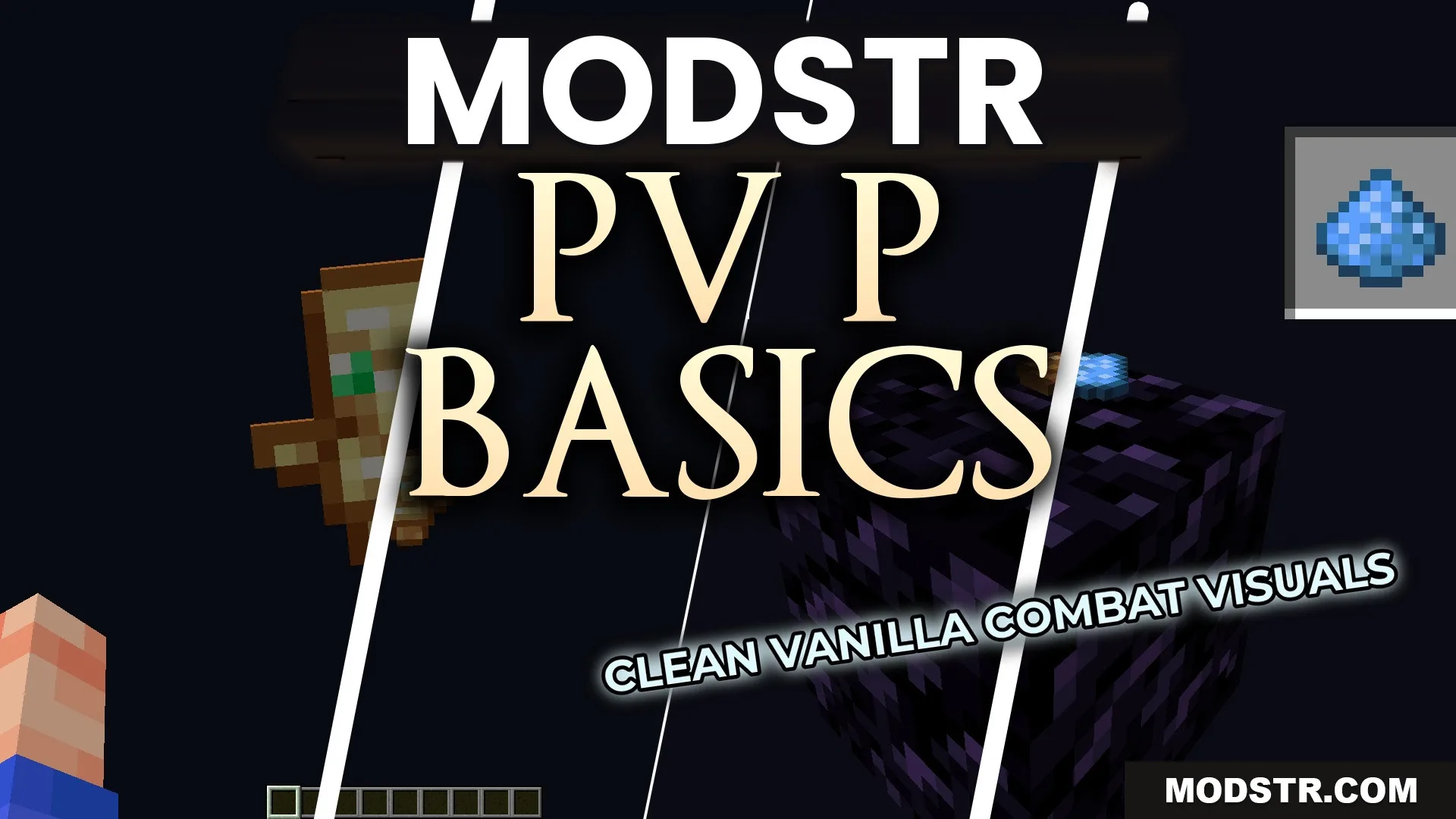 Pv P Basics Resource Pack (26.2, 1.20.1) – Uncluttered Vanilla for Clearer cover art