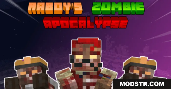 Raboy’s Zombie Apocalypse Addon (26.x, 1.20) – MCPE/Bedrock Mod