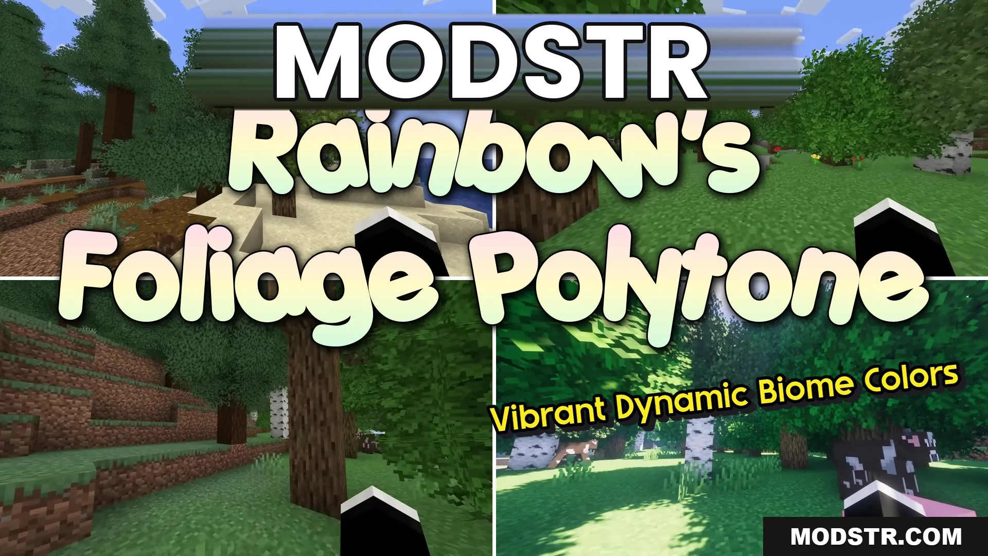 Rainbow’s Foliage Polytone Resource Pack (26.2, 1.20.1) cover art