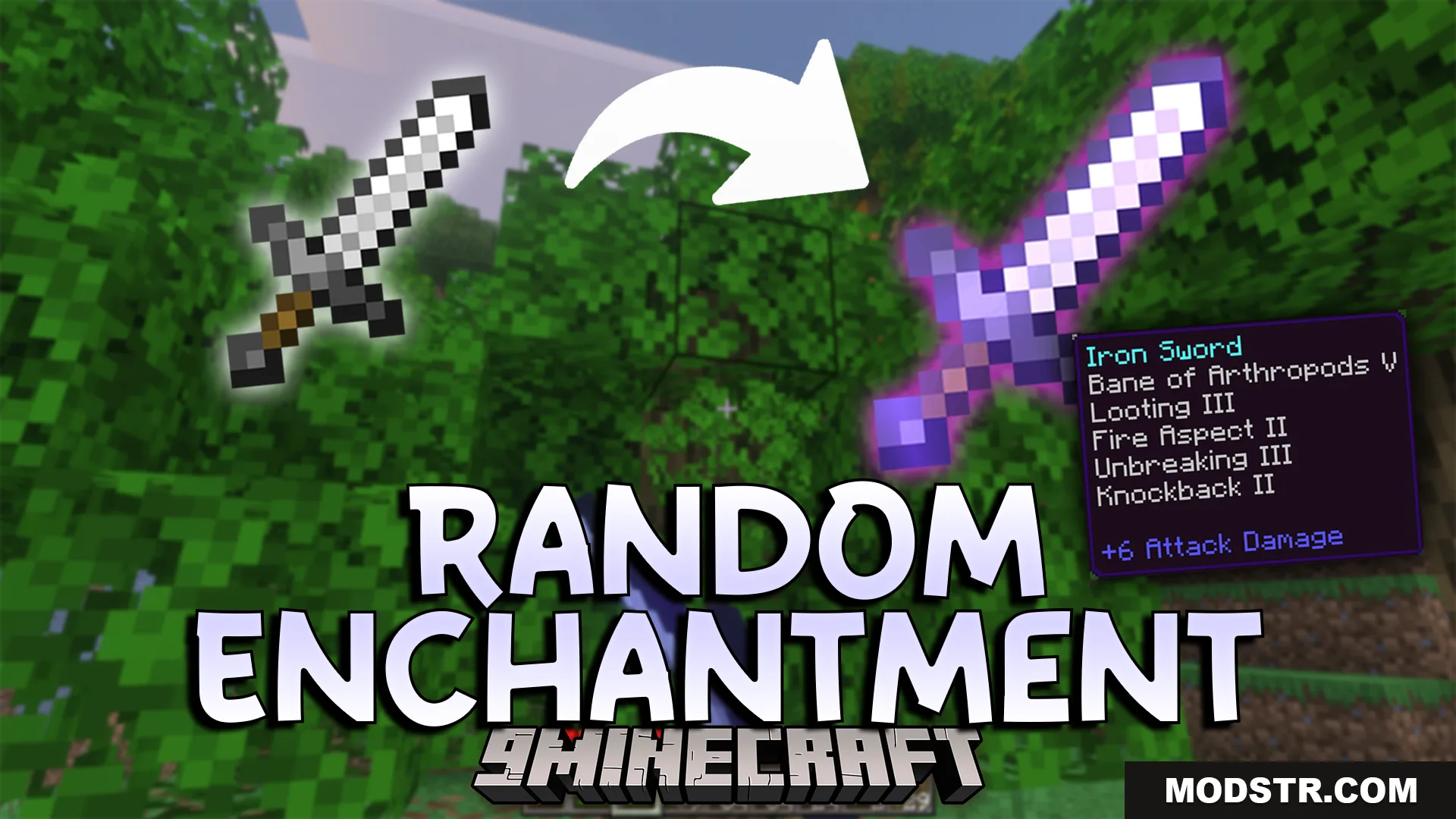 Random Enchantment Addon (26.x, 1.21) – Gain Random Enchantments From ...