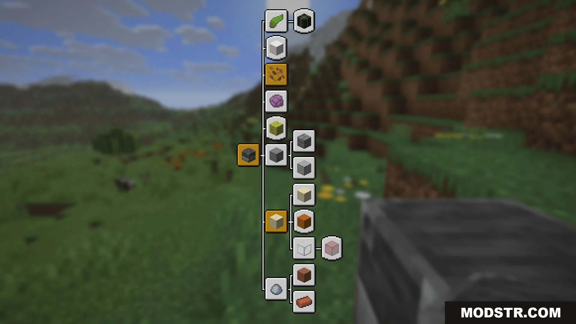 Rapid Industrial Smelter Data Pack Screenshot 4 The advancement screen displays various blocks compatible with the Blast Furnace