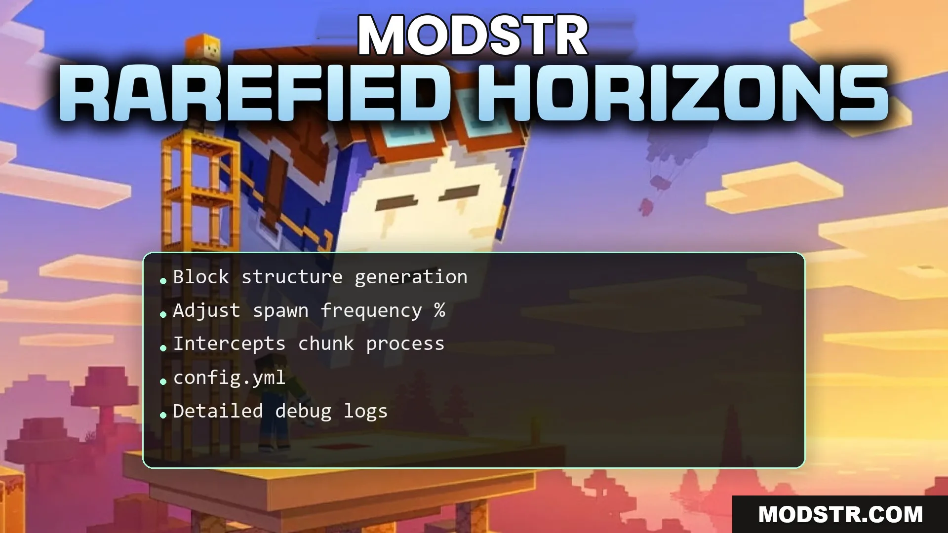 Rarefied Horizons Plugin (26.2, 1.20.1) – Make Finding Structures Feel Truly cover art