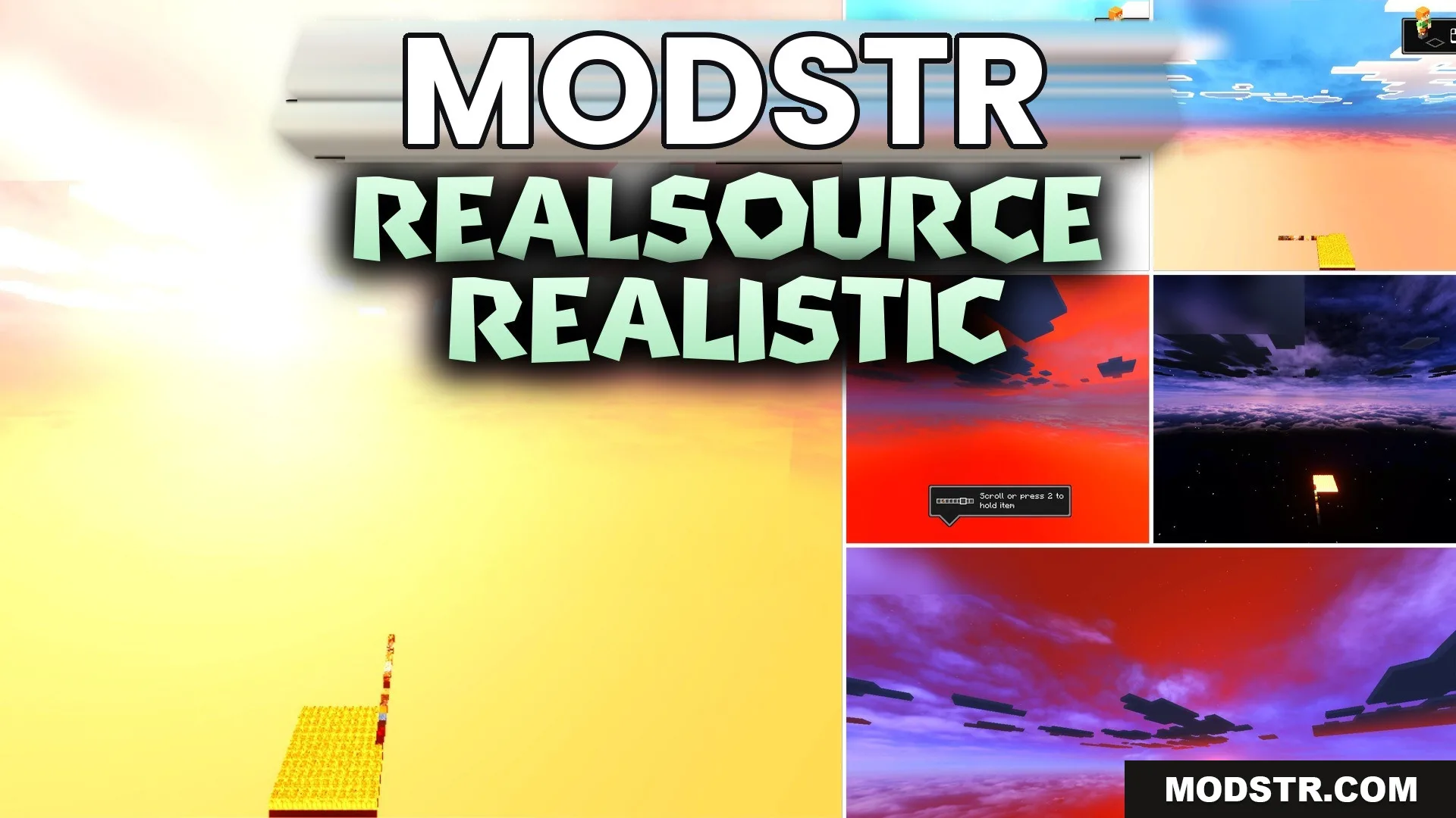 RealSource Realistic Texture Pack (26.x, 1.21) – Stunning Next-gen Lighting