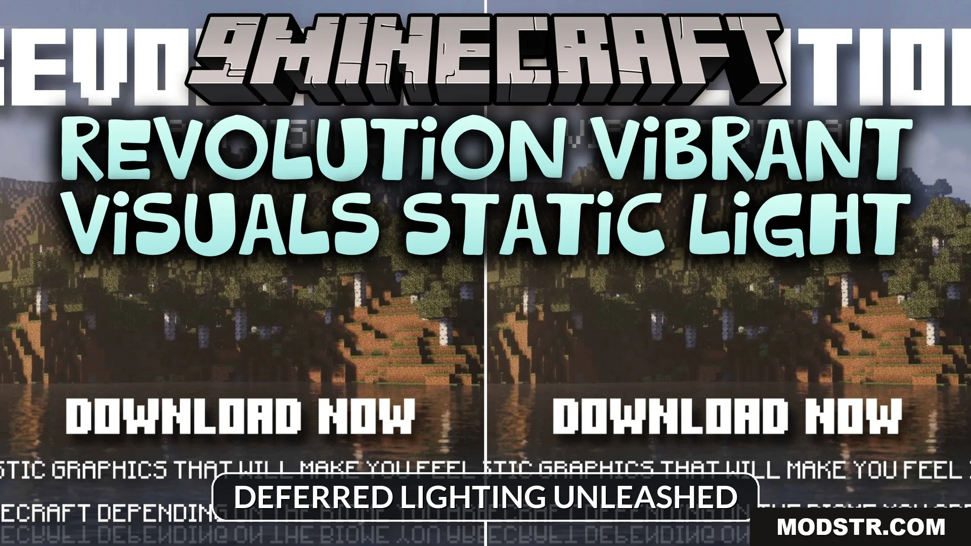 Revolution Vibrant Visuals Static Light Texture Pack (26.x) – MCPE/Bedrock cover art