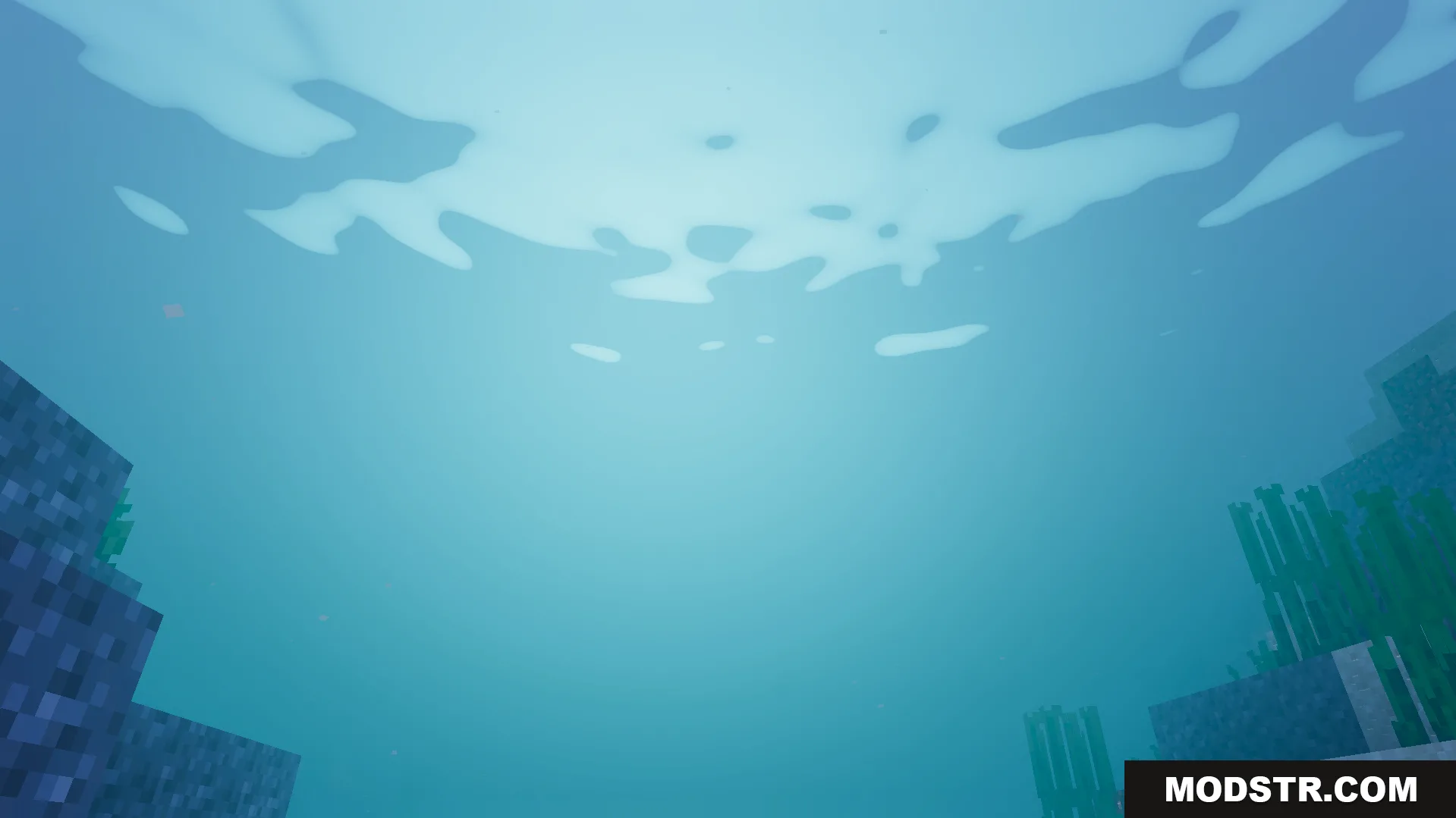 RG Visuals Shader Screenshot 10 Beautiful water caustics add realistic reflections to the underwater ocean environment