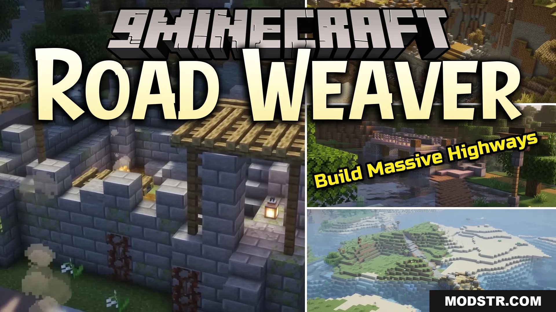 Road Weaver Mod (1.21.1, 1.20.1) – Connect Every Village with Automatic Roads