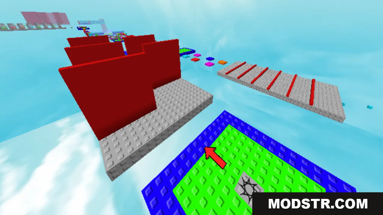 Roblox Parkour Obby Map MCPE/Bedrock Map Screenshot 1 Roblox Parkour Obby Map MCPE/Bedrock Map Screenshot 1