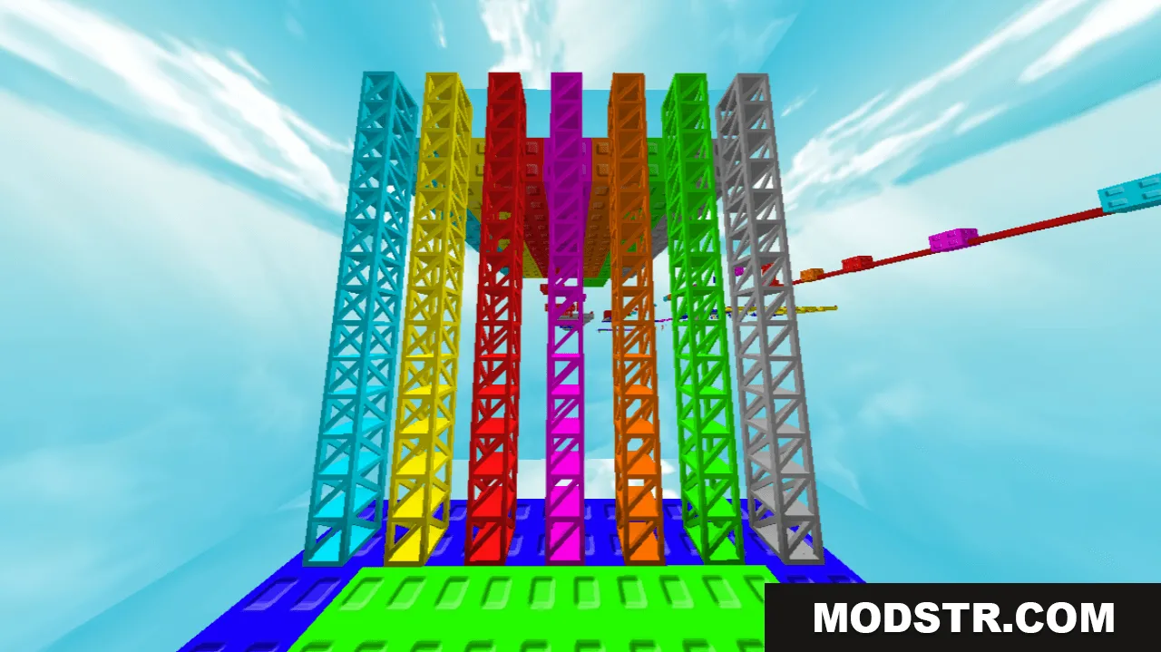 Roblox Parkour Obby Map MCPE/Bedrock Map Screenshot 2 Roblox Parkour Obby Map MCPE/Bedrock Map Screenshot 2