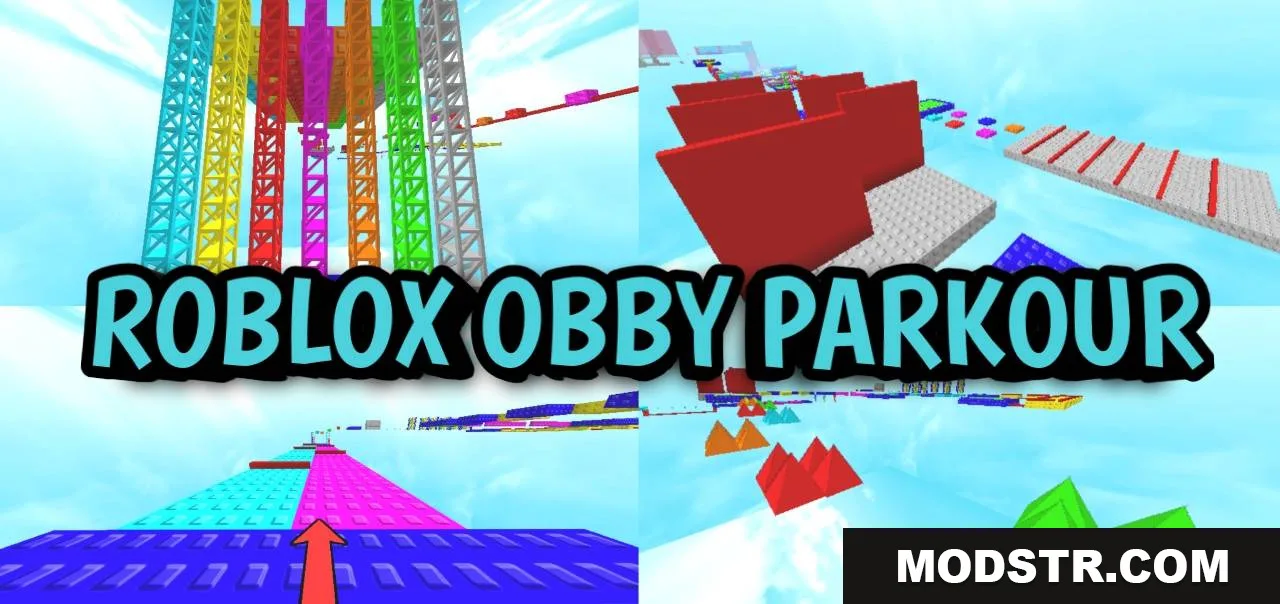 Roblox Parkour Obby Map (26.x, 1.21) – Race Friends to the Final Platform
