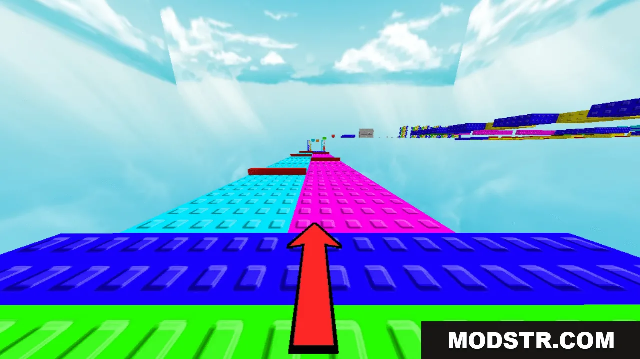 Roblox Parkour Obby Map MCPE/Bedrock Map Screenshot 4 Roblox Parkour Obby Map MCPE/Bedrock Map Screenshot 4