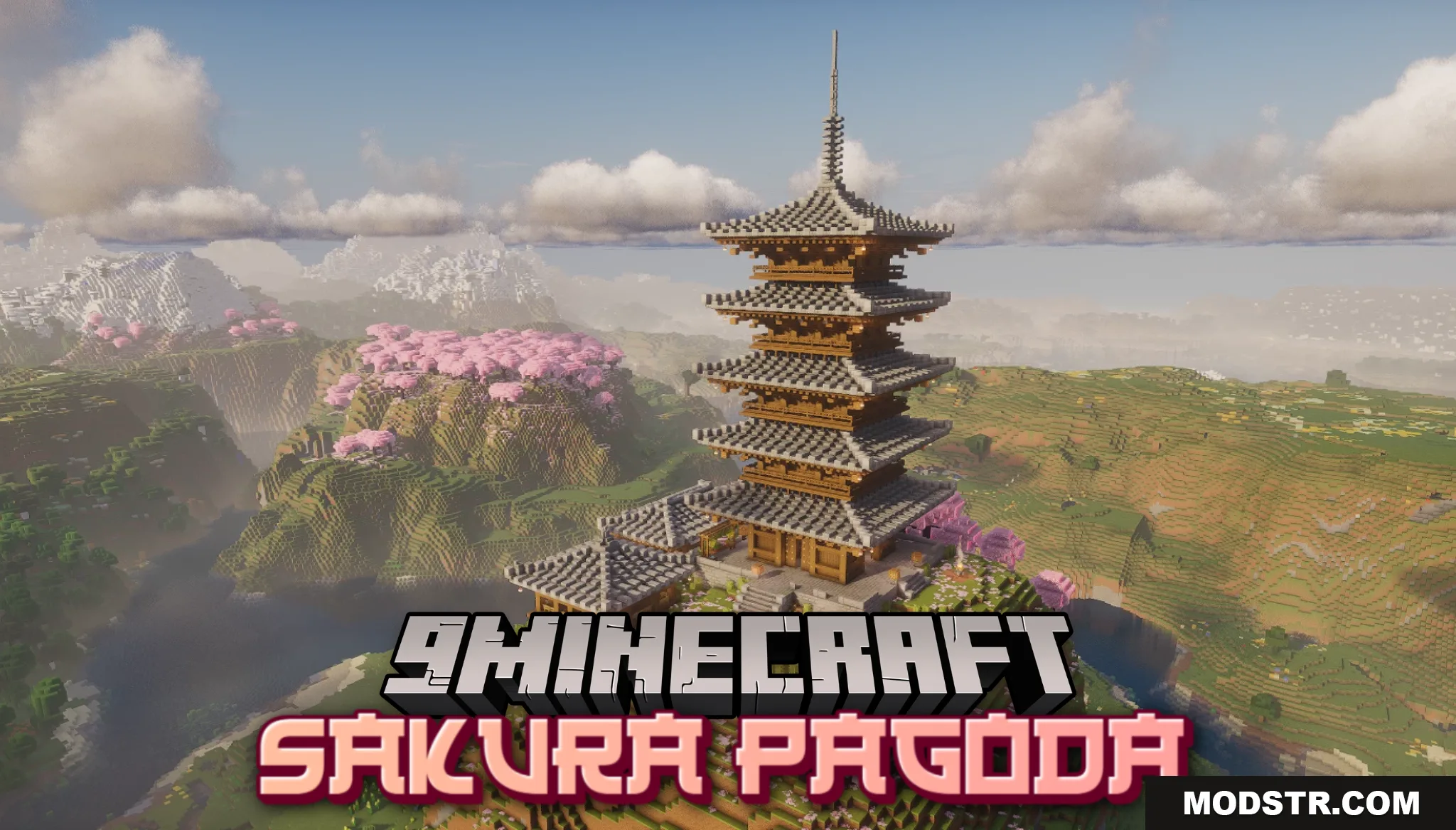 Sakura Pagoda Map (26.2, 1.20.1) – Towering Cherry Blossom Pagoda