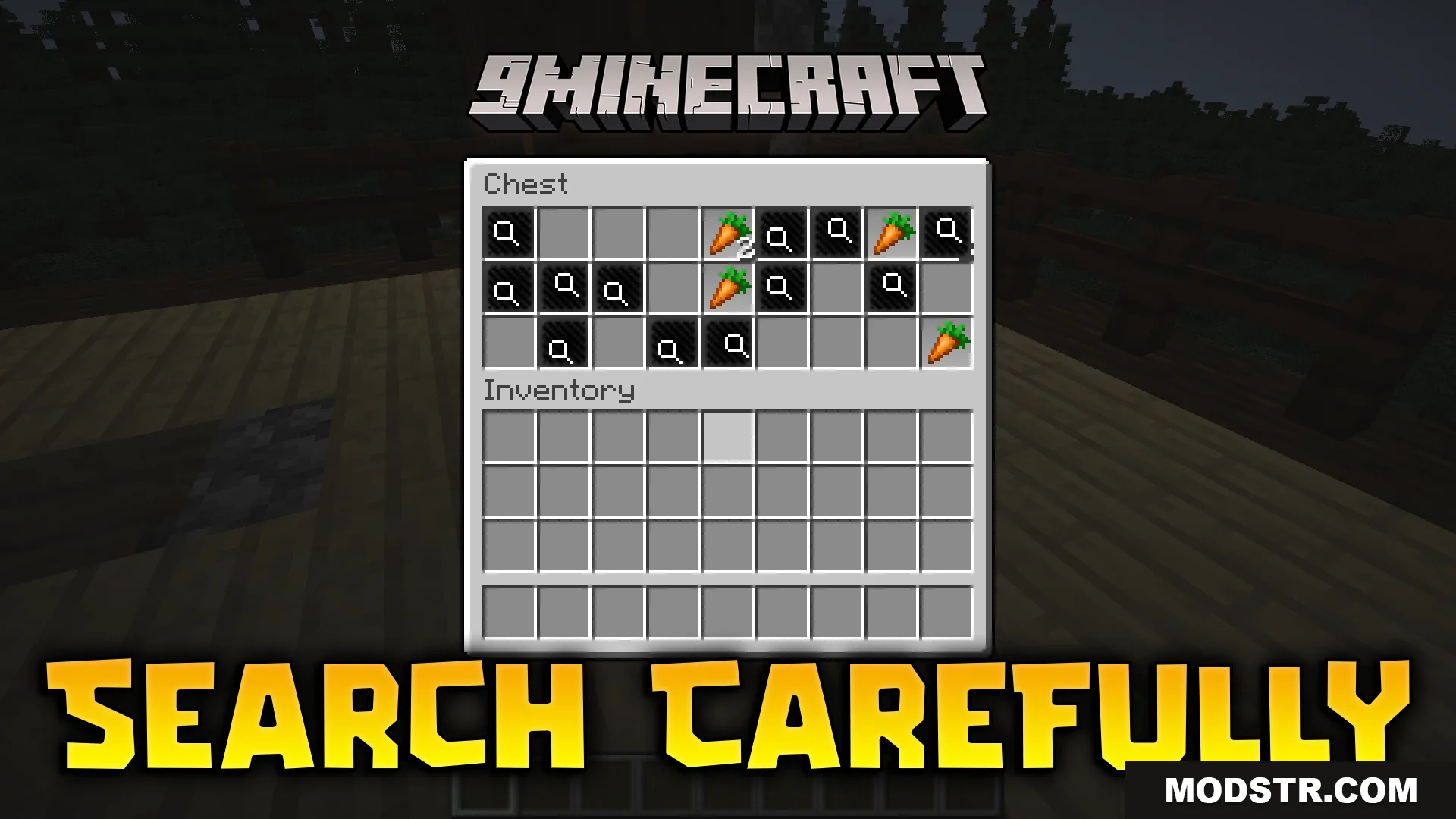 Search Carefully Mod (1.20.1) – Slowly Reveal Chest Loot for a Tactical Challenge