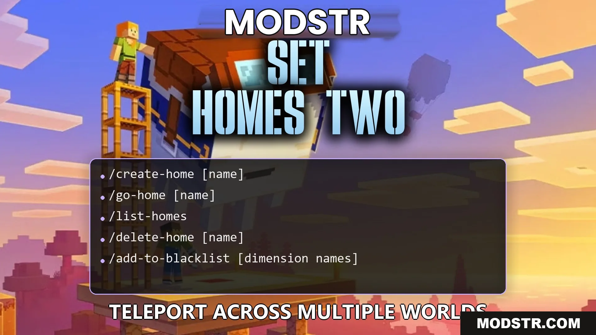 Set Homes Two Plugin (26.2, 1.20.1) – Give Players a Safe Way Back