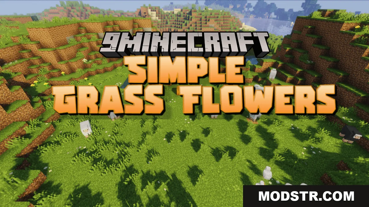 Simple Grass Flowers Resource Pack (26.2, 1.20.1) – Texture Pack cover art
