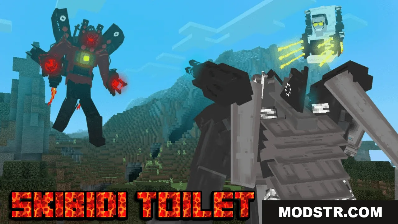 Skibidi Toilet Addon (26.x, 1.21) – All New Characters