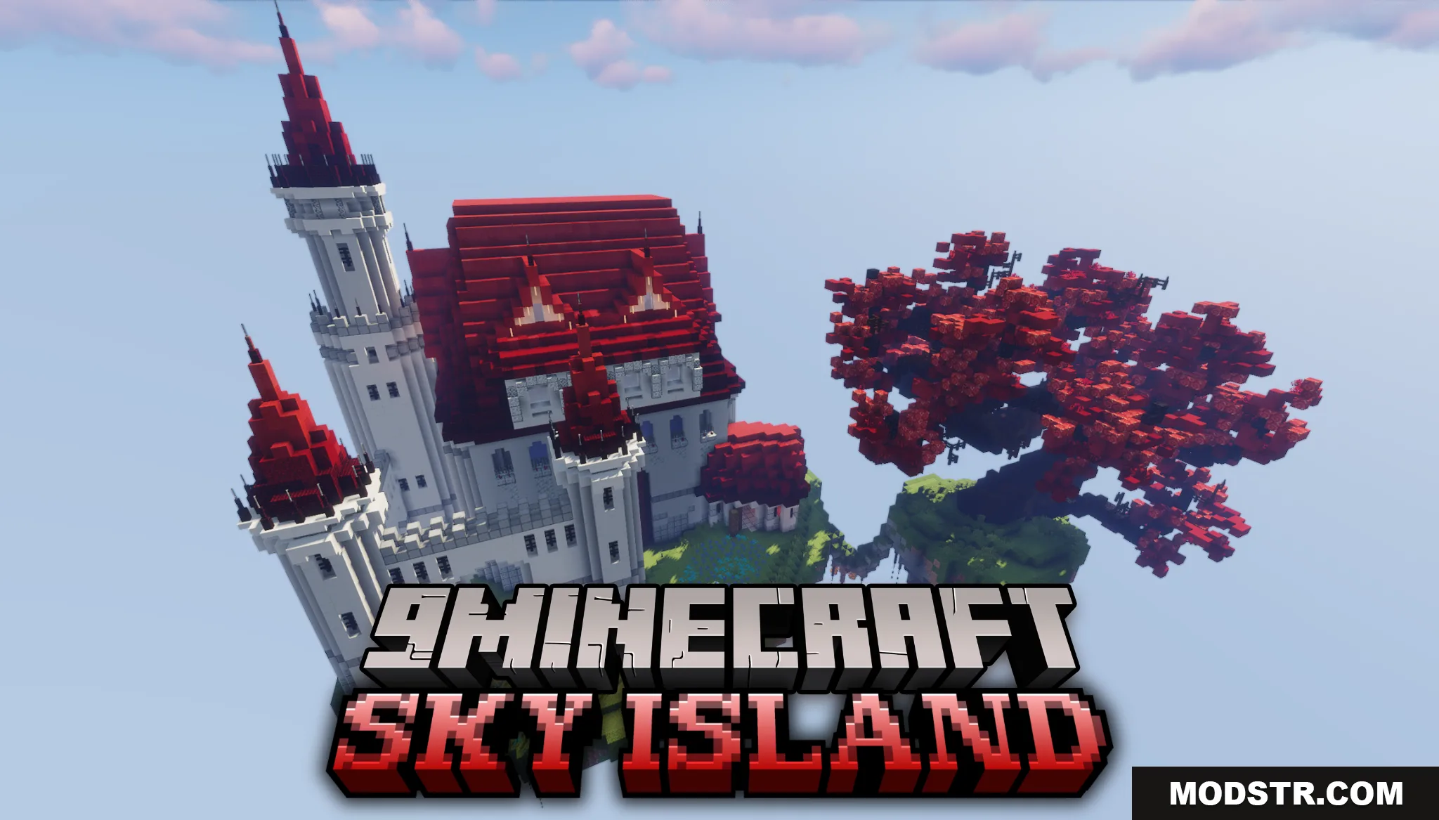 Sky Island Map (26.2, 1.20.1) – Claim a Majestic Floating Castle Above the Clouds