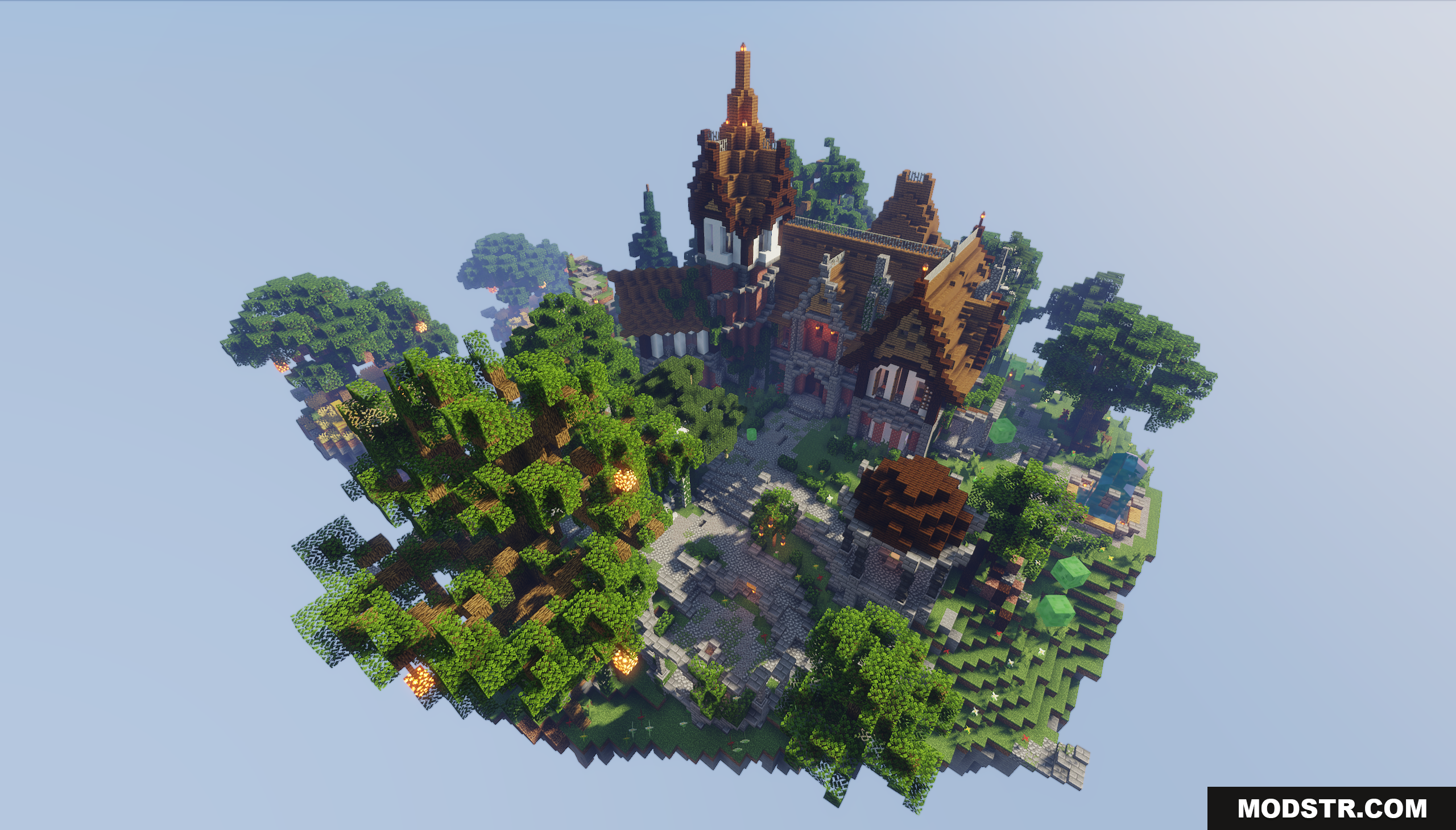 Sky Island Survival Map (26.1.2, 1.20.1) – Survive On Floating Sky Islands