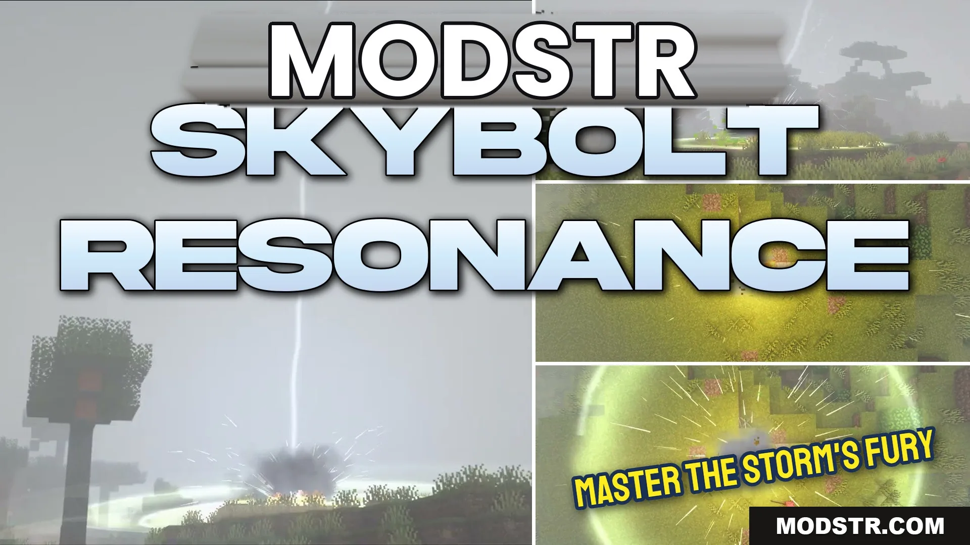 Skybolt Resonance Mod (1.21.1) – Survive Cinematic Thunderstorms with Shockwaves