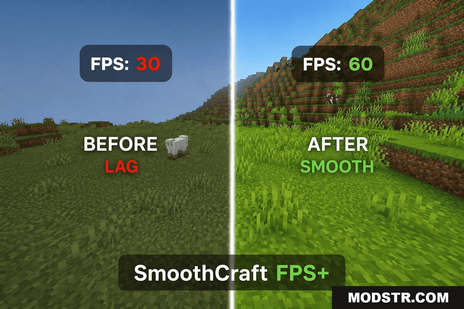 Smoothcraft Fps Plus Texture Pack (26.x) – Boost FPS and Reduce Lag For Bedrock