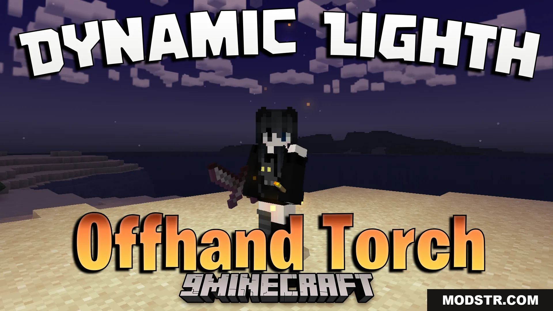 Sodvics Dynamic Light Offhand Torch Addon (26.x, 1.21) – Light Up Caves With Offhand Torches
