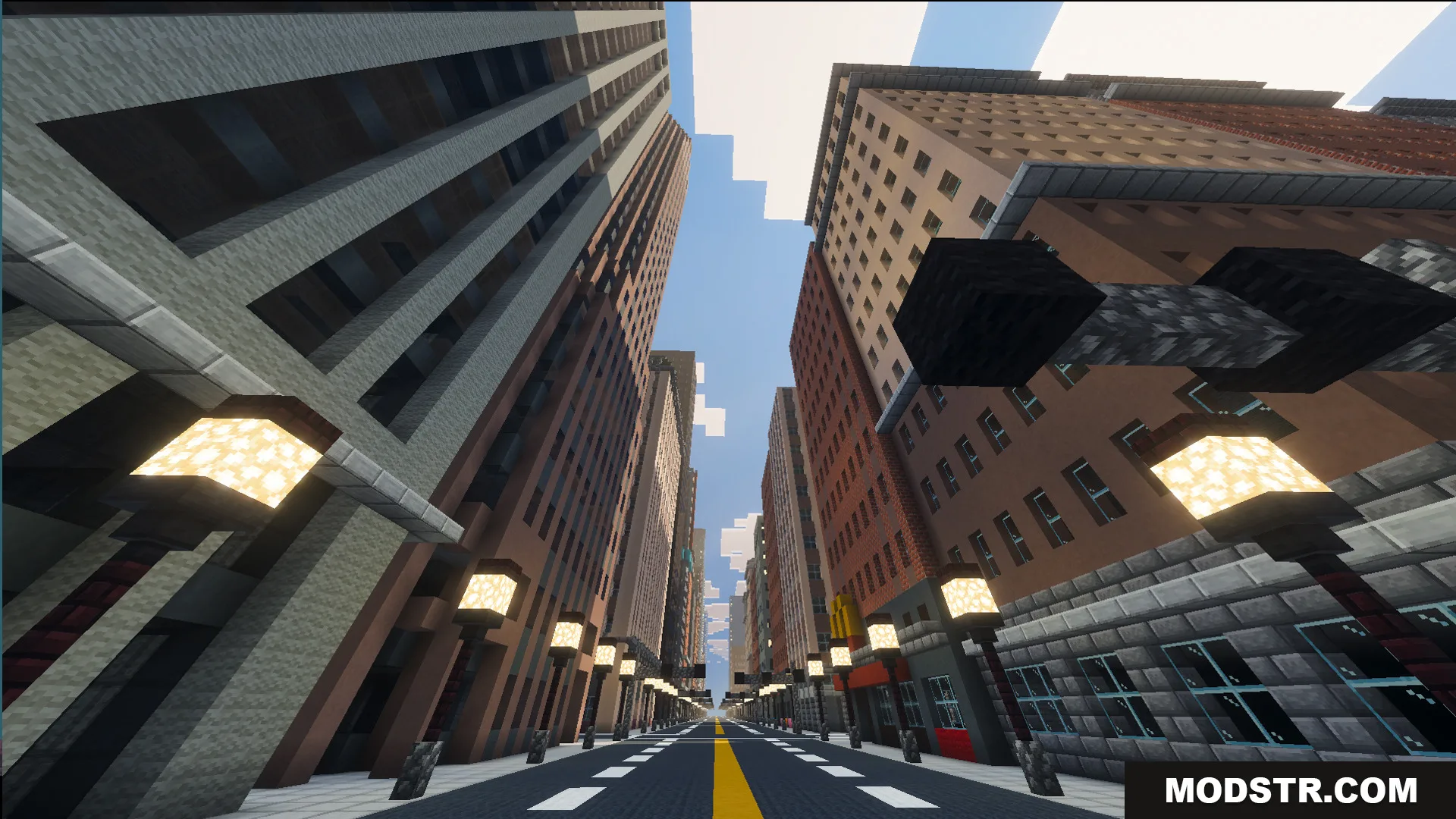 SpiderMan City Map Screenshot 11 Tall skyscrapers and detailed city streets in the SpiderMan City Map