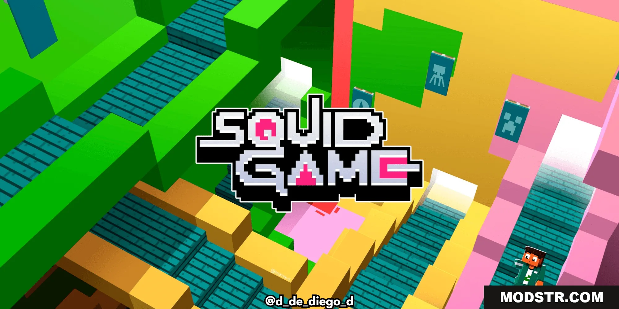 Squid Games Map (26.x, 1.21) – MCPE/Bedrock