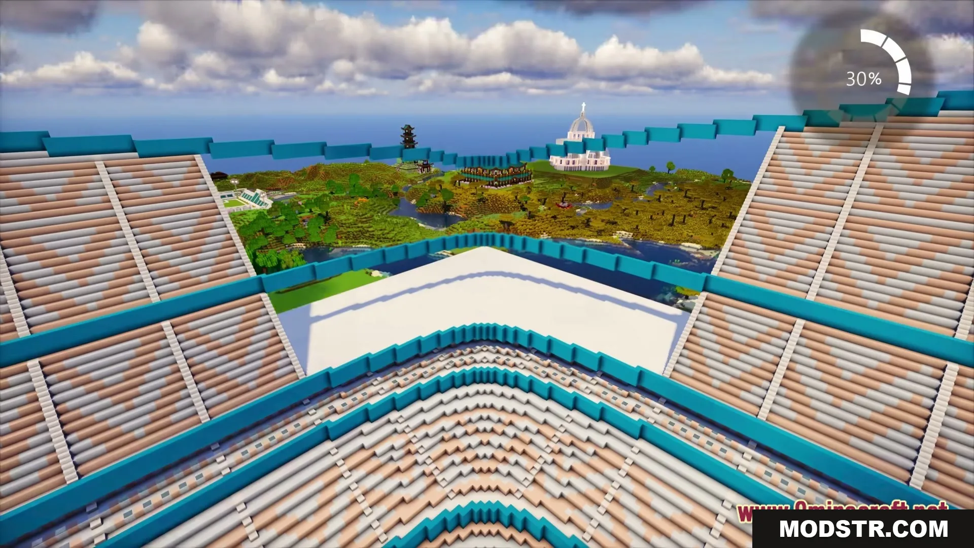 Stadium Sprint Striker Map Screenshot 2