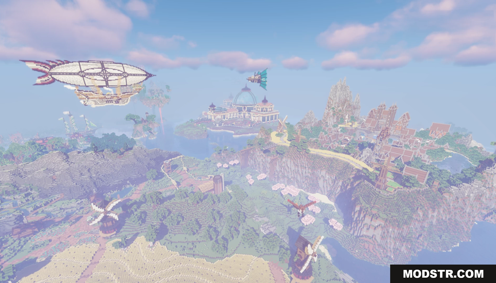 Stoneville Farmcraft City Map (26.1.2, 1.20.1) – A Fantasy World
