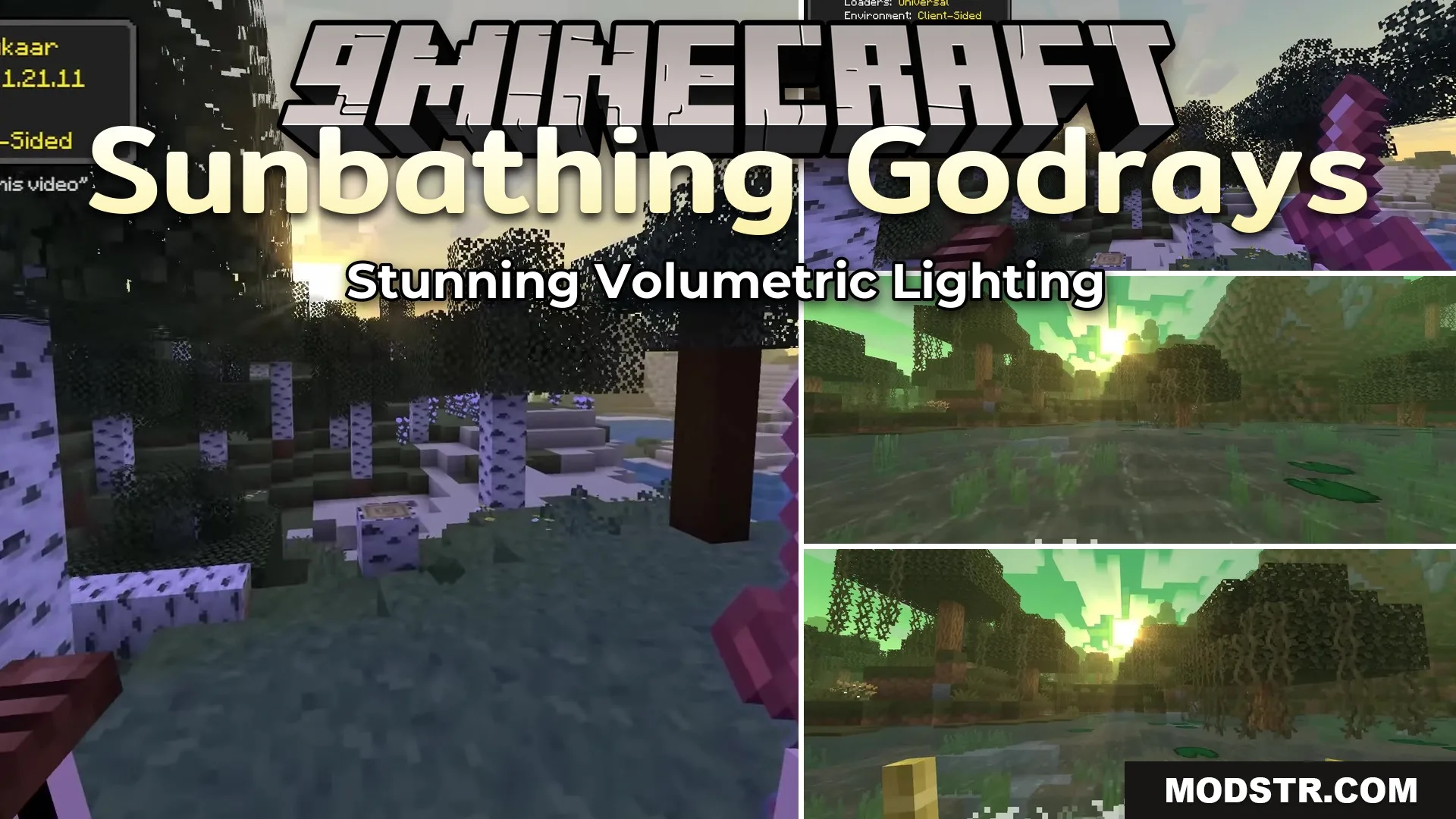 Sunbathing Godrays Resource Pack (26.2, 1.21.11) – Beautiful Sunbeams Without Heavy