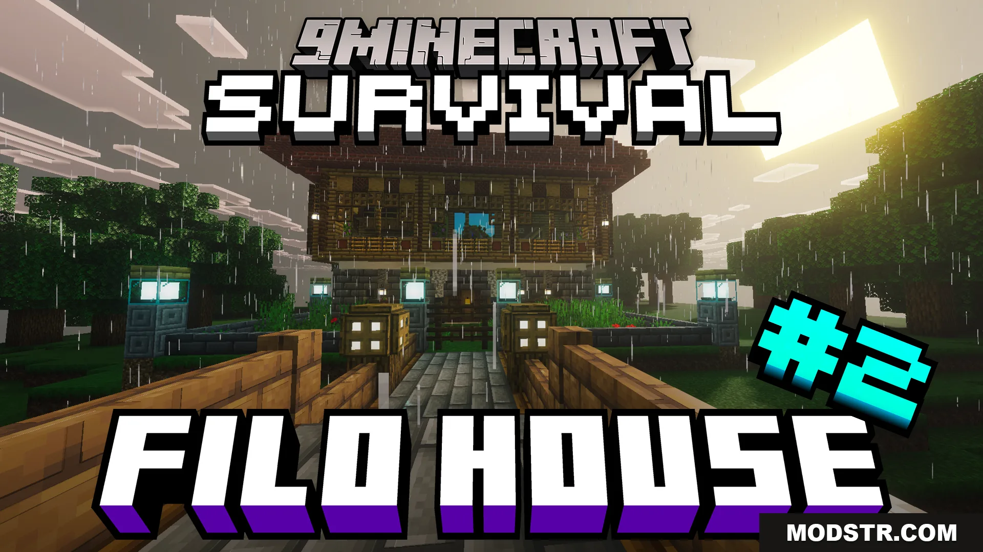 Survival Filo House 2 Map (26.x, 1.21) – Skip the First Night Panic in a Cozy Plains Base cover art
