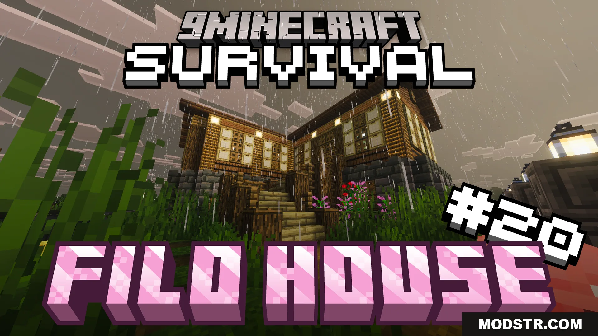 Survival Filo House 20 Map (26.x, 1.21) – Skip the First Night in a Safe Survival Home