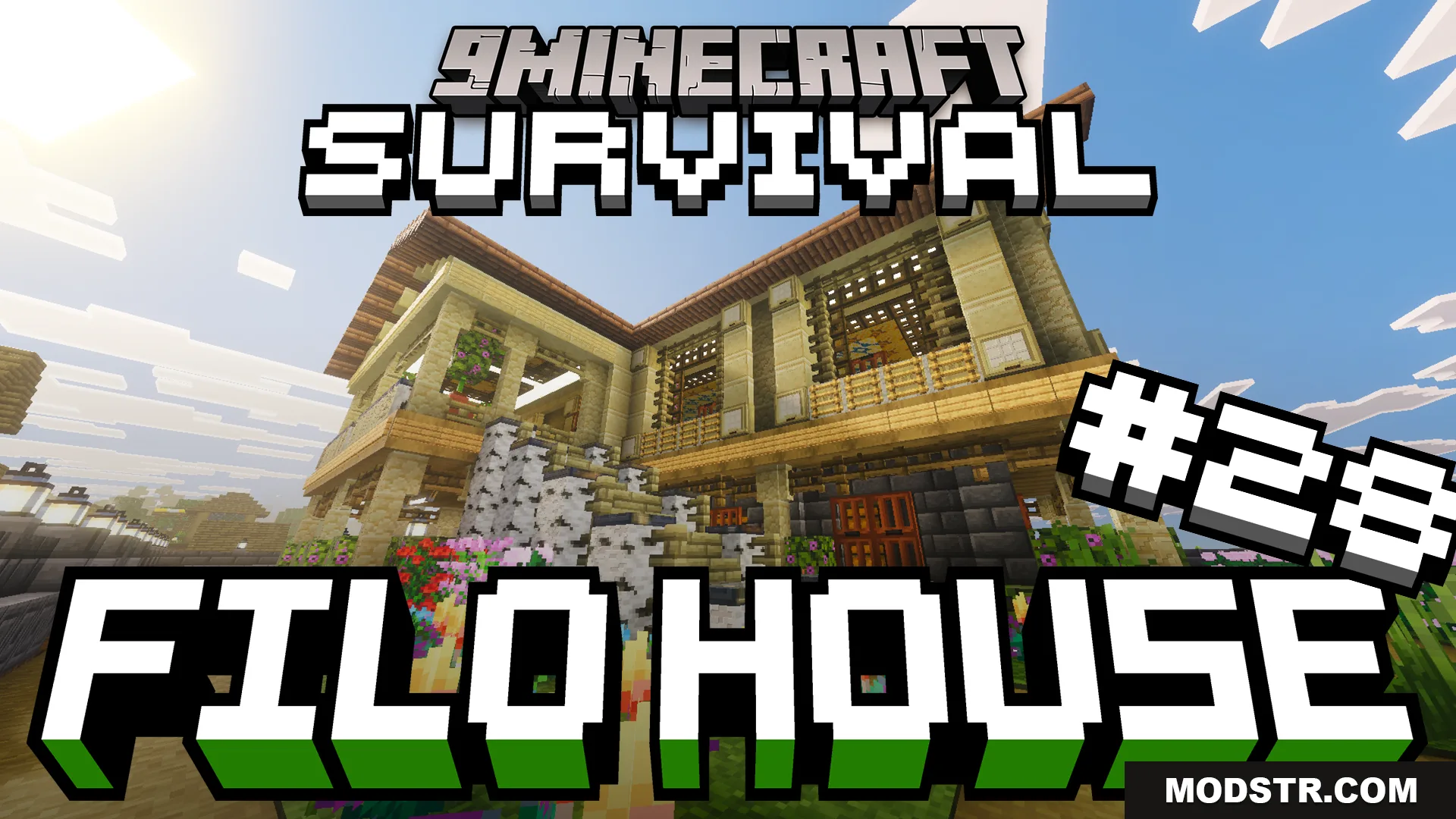 Survival Filo House 28 Map (26.x) – Survive Safely in a Fully Stocked Village Mansion