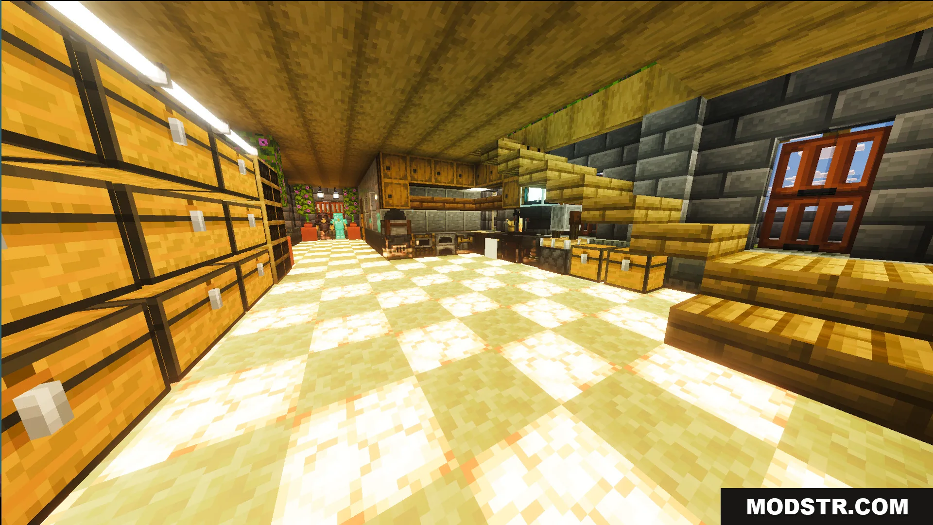 Survival Filo House 28 Map features a large storage room with many chests