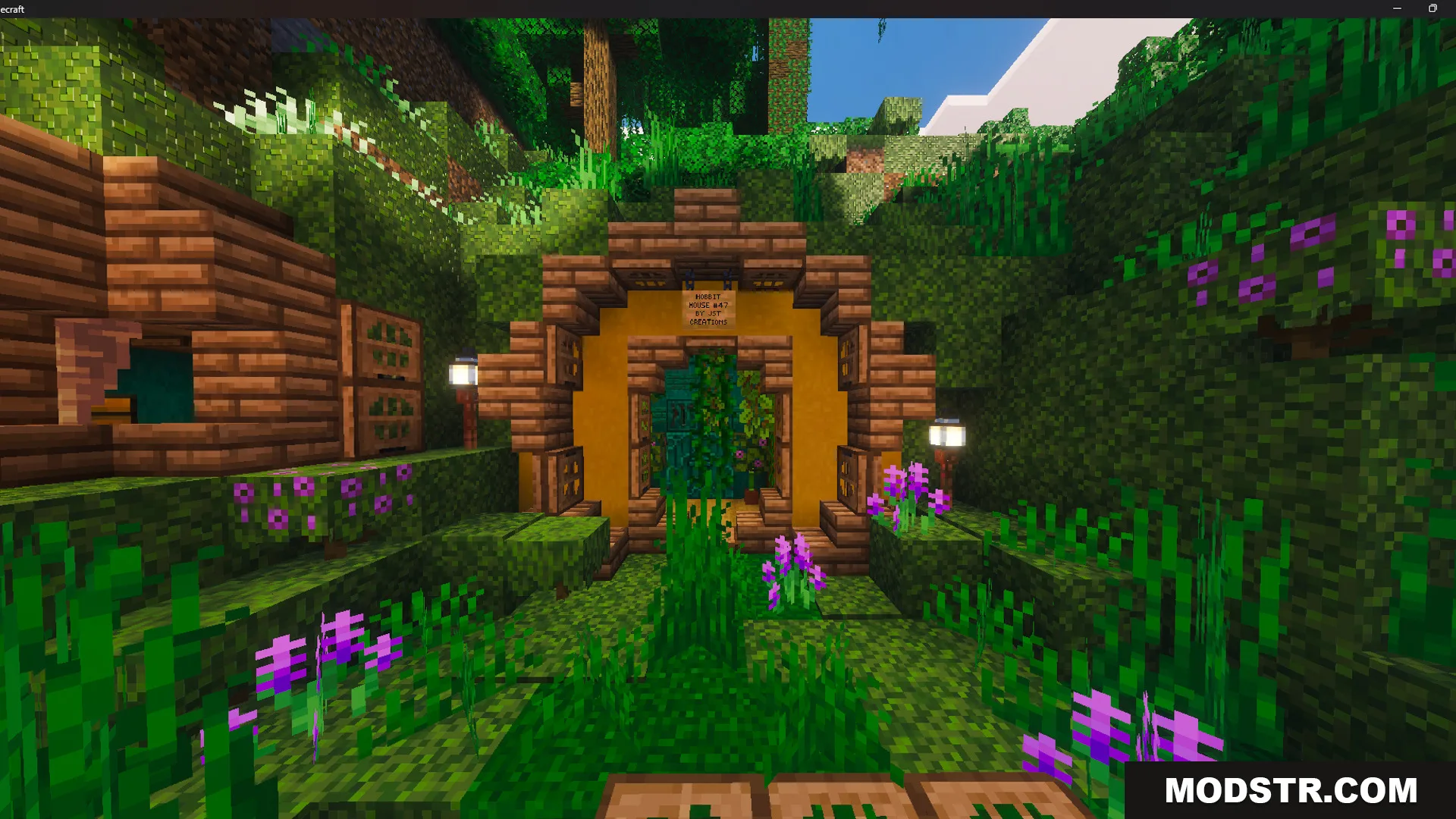 Survival Hobbit House 47 Map Screenshot 5 Survival Hobbit House 47 Map features a cozy home hidden inside a hillside