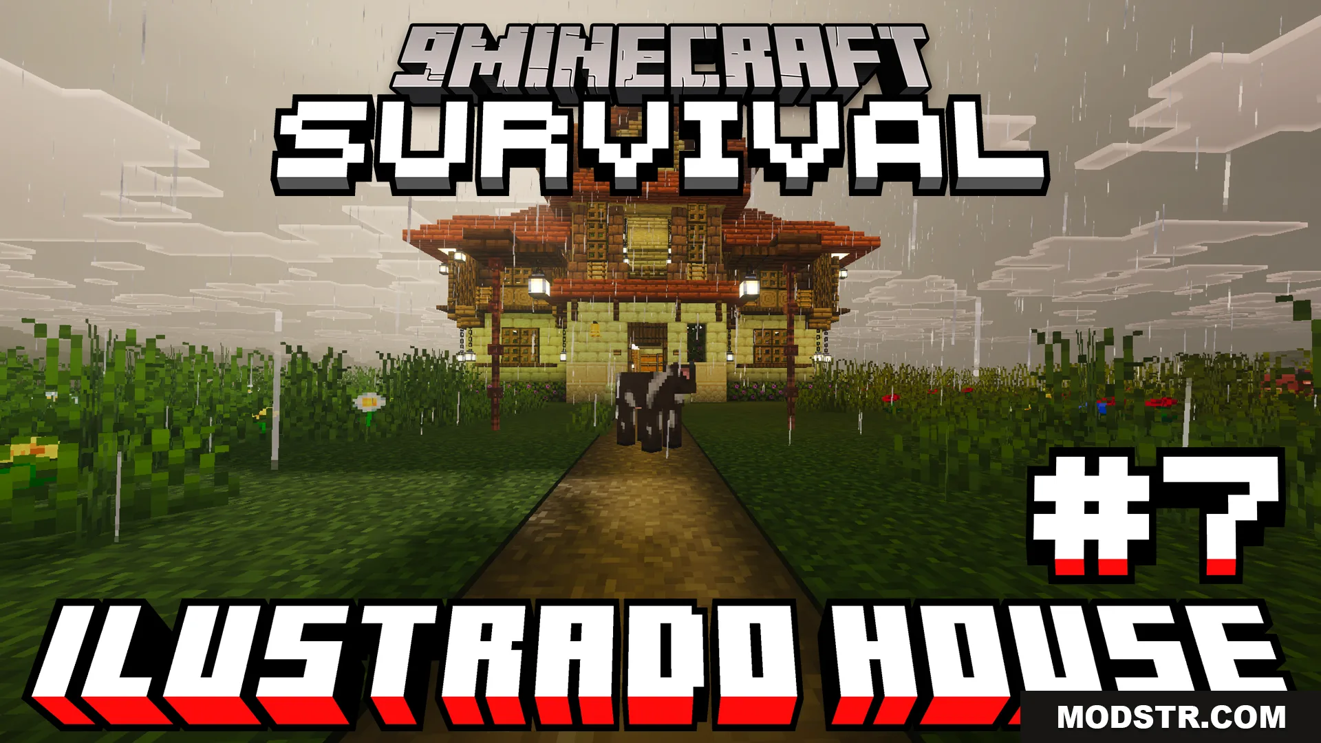 Survival Ilustrado House 7 Map (26.x, 1.21) – Start a New Life in a Cozy Village Home cover art