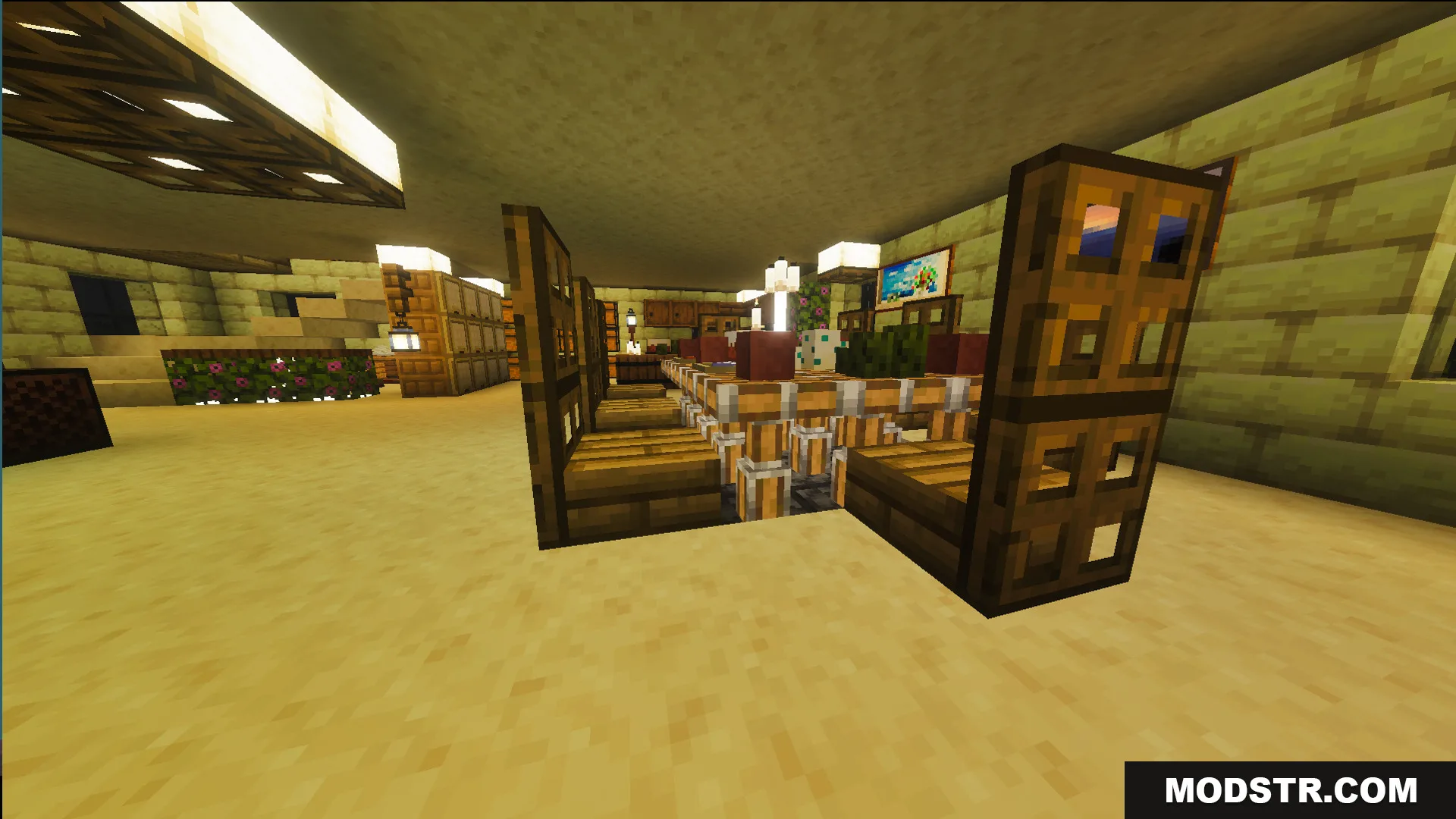 Survival Ilustrado House 7 Map Screenshot 7 Detailed interior of Survival Ilustrado House 7 Map with a dining table