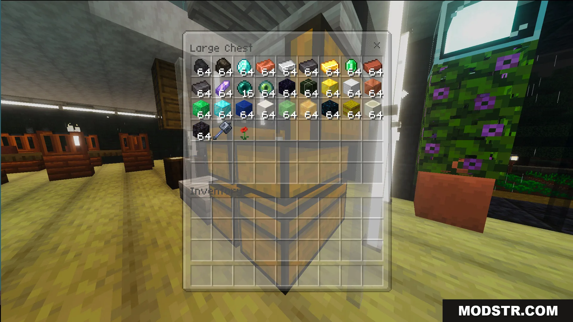 Large chest filled with valuable survival resources and items for a quick start