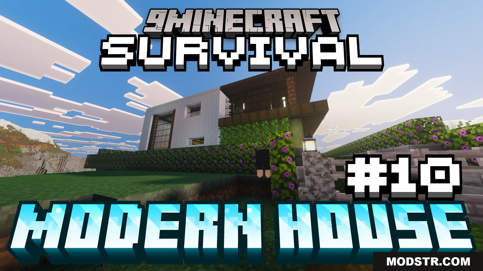 Survival Modern House 10 Map (26.x) – Claim a Modern Haven in the Mountains cover art