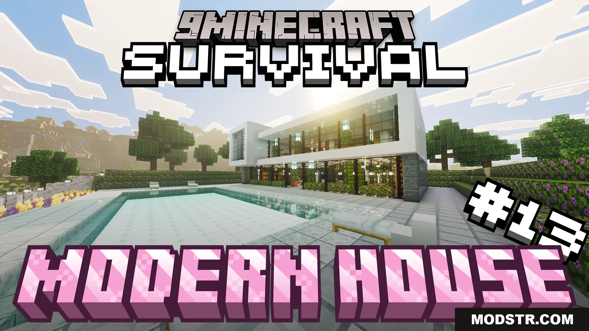 Survival Modern House 13 Map (26.x) – Survive Your First Night in a Luxury Estate