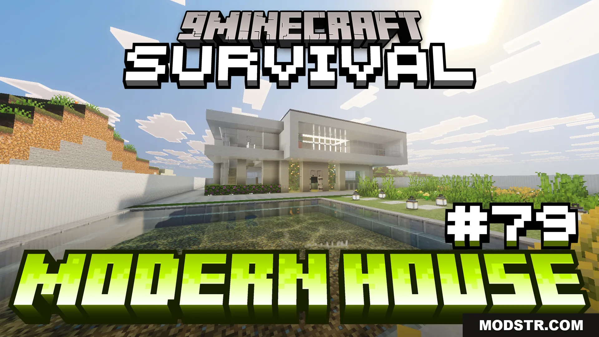 Survival Modern House 79 Map (26.x, 1.21) – Skip the Dirt Hut and Live in a Luxury Villa