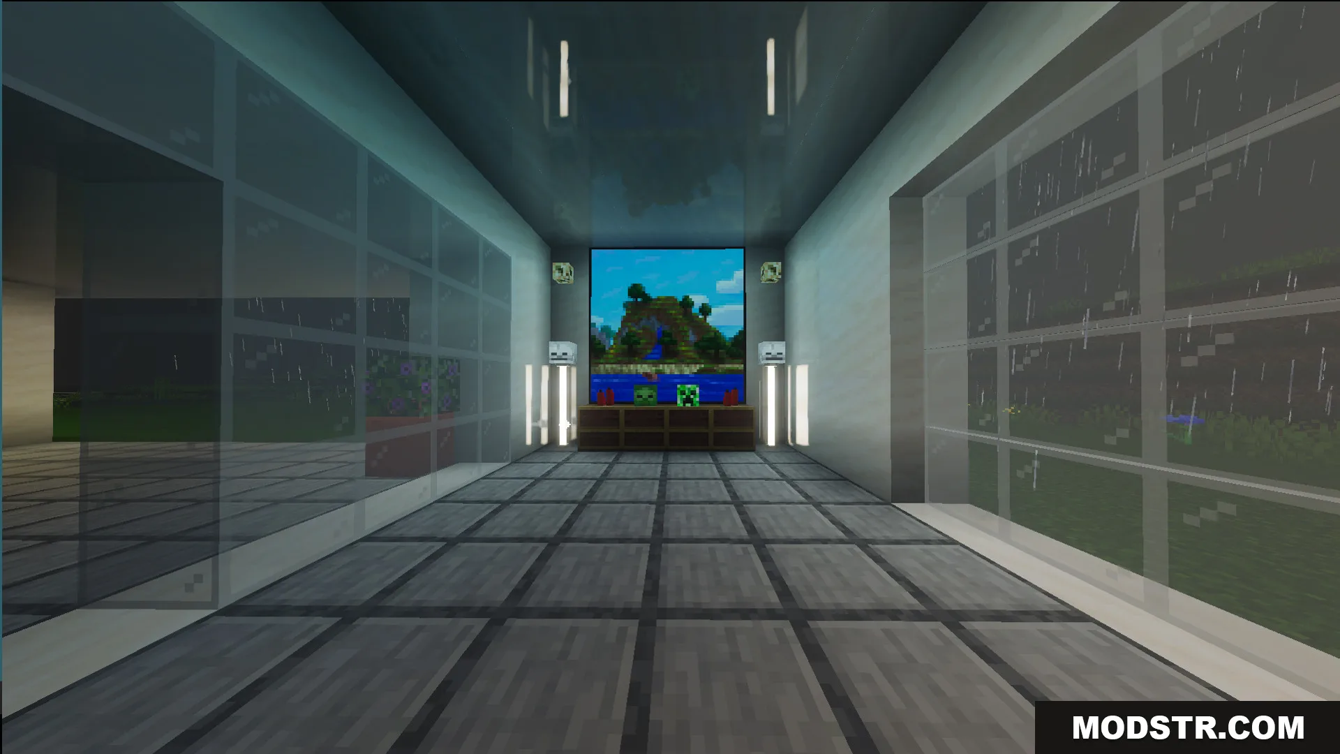 Survival Modern House 80 Map Screenshot 8 A modern hallway